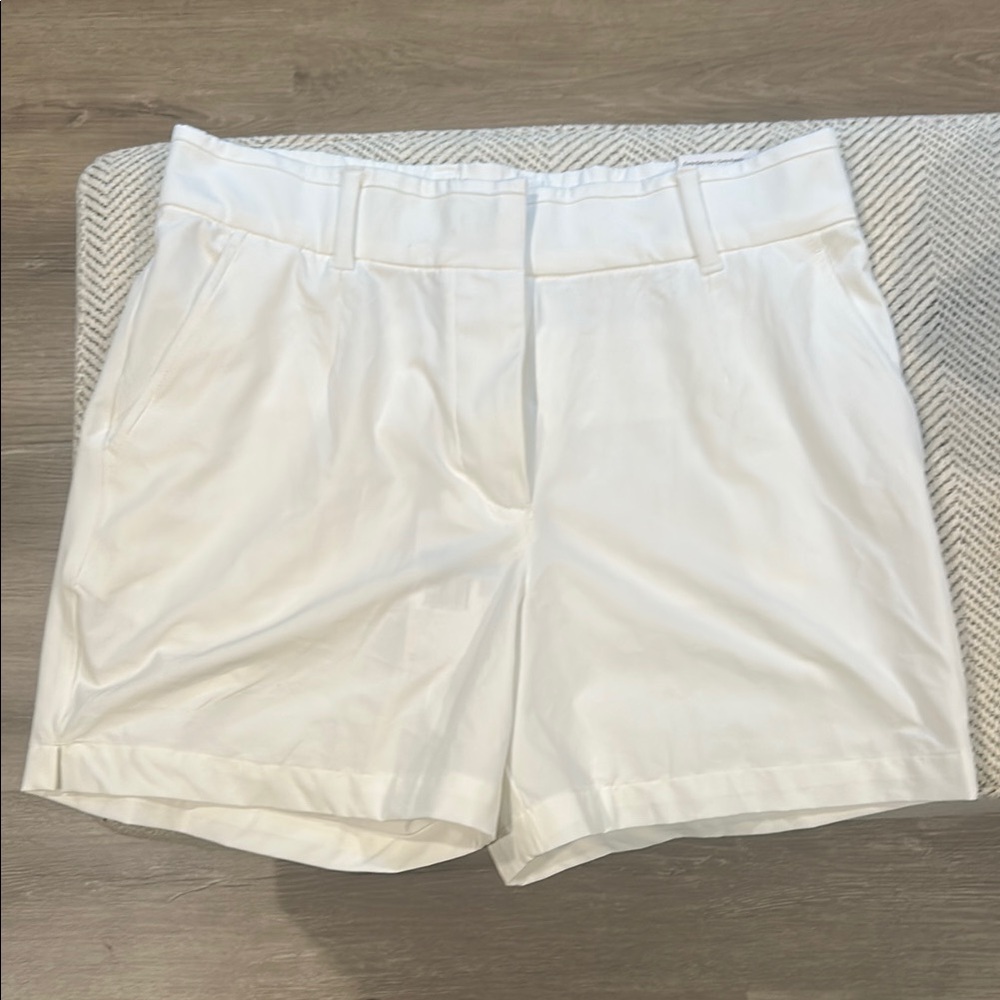 Nike White Bermuda Shorts for Casual Comfort